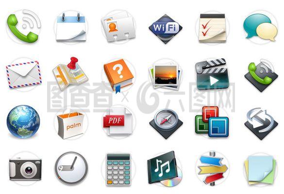 精致漂亮的手機軟件圖標